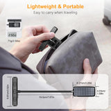 Gritin 19 LED Rechargeable Book Light for Reading in Bed with Memory Function- Eye Caring 3 Color Temperatures,Stepless Dimming Brightness,90 Hrs Runtime Lightweight Clip on Light for Book Lovers