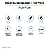 Vital Nutrients - Citicoline - Mental Focus and Attention - 60 Vegetarian Capsules per Bottle - 250 mg