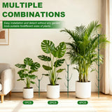 15pack Adjustable Plant Support Pole Stackable Indoor/Outdoor Support Pole with Clamps, Suitable for Supporting Monstera and Climbing Plants, Garden Accessories, Perfect Replacement for Plant Stakes