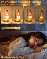 SupBri Candle Warmer Lamp with Timer, Adjustable Height and Dimmable, Birthday Christmas Gifts for Women, Mothers Day Gifts for Mom, Unique House Warming Gifts New Home Decor(Pink)