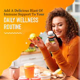 Airborne 750mg Vitamin C Immune Support Supplement Gummies for Adults, Zesty Orange Flavor, Gluten Free Crafted Blend with Powerful Antioxidants Vitamins A C & E, 63 Gummies (3 Pack)