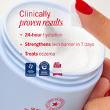First Aid Beauty Ultra Repair Cream, Intense Hydration - Clinically Tested Face & Body Moisturizer with Colloidal Oatmeal - Supports Eczema & Dry Skin Barrier Repair - Fragrance Free - 7 oz Total
