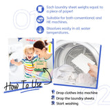 CLEARALIF Laundry Detergent Sheets (480 Loads), Fresh Linen,Great For Travel,Apartments, Dorms,CLEARALIF Laundry Detergent Strips Eco Friendly & Hypoallergenic (Pack of 3)