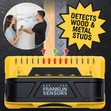 Franklin Sensors ProSensor M150/X990 Stud Finder with Live Wire Detection and 9-Sensors, Wood & Metal Stud Detector/Wall Scanner, Made in The USA