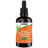 NOW Supplements, Green Black Walnut Wormwood Complex Liquid with Dropper, Herbal Supplement, 2-Ounce
