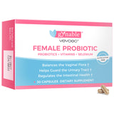 Vevoec Gynable Vaginal Probiotics for Women,Female Probiotic for pH Balance with Lactobacillus 5 Billion CFU Probiotics Blend,Selenium-Vitamin D3,Promote Healthy Vaginal Odor & Vaginal Flora,30 Count
