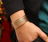 Touchstone 100% Pure Copper Cuff Bracelet, Celtic, for Women & Men