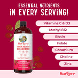 Multivitamin for Women, Men & Kids by MaryRuth's | Liquid Morning Multivitamin | Mens, Womens Vitamins | Vitamin A C D E B6 B12 Biotin Zinc | Beauty | Vegan | Non-GMO | Gluten Free | 32 Servings