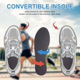 1 Pair Carbon Fiber Insole for Men Women Rigid Carbon Fiber Shoe Insert Carbon Fiber Foot Plate for Hallux Rigidus Limitus, Turf Toe，Morton's Toe (11.85” / 300mm - Men's 12.5 / Women's Size 13.5)