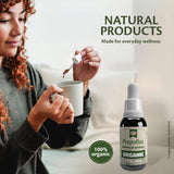 Beelife Organic Brazilian Green Propolis Extract - High Artepillin-C Levels, Antioxidant-Rich Supplement for Overall Wellness - Natural & Kosher- Organic Green Propolis Tincture, 1 Fl. Oz.