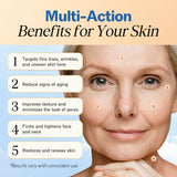 LilyAna Naturals Anti Aging Retinol Face Cream for Women – Wrinkle & Neck Cream for Firming, Retinol Moisturizer for Face with Hyaluronic Acid, Hydrating Night Cream for Fine Lines, Collagen Boost