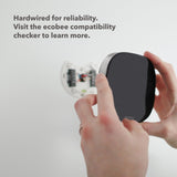 ecobee Comfort and Security Bundle, Smart Thermostat Premium with Siri and Alexa and Built in Air Quality Monitor and Smart Sensor with SmartSensor for Doors and Windows 2-Pack