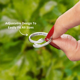 Granddaughter Hug Ring by Hope Rings – Inspirational 999 Pure Silver & 304 Stainless Steel Jewelry with “Always With You” Message – Adjustable Ring for Women – Tarnish Free Jewelry Gift for Her – Birthday Gift for Her