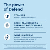 Uqora Defend & Promote - Urinary & Vaginal Health Supplement Bundle for Daily Support - Supports Vaginal Health, Bladder Wall Integrity & Cleanses Biofilm* - Easy to Consume - One-Month Supply