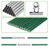 RIFNY 72 PCS Garden Hoops for Raised Beds, Greenhouse Hoops for Row Cover