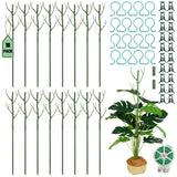 16 Pack Plant Support Stakes, Detachable Monstera Climbing Stakes