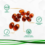 Propolis Health Propolis Capsules 1000mg-Daily with Vitamin E Per dose - Pure Brazilian Green Propolis Extract - Immune Booster 50 Days Supply -100 Capsules