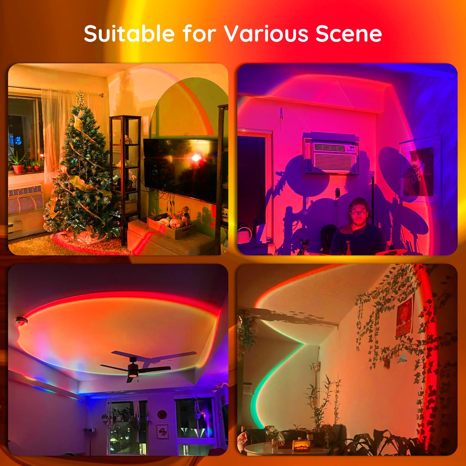 Neroupe Sunset Lamp Projector - Thumbnail 5