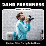 DUDE Wipes - Flushable Wipes for Adults - 6 Pack, 288 Wipes - Odor Destroyer XL Adult Wet Wipes - Deodorizing with Clean Scent - Up to 24 Hours of Odor-Destroying Technology