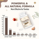 Kanacoufce 1500MG Tinnitus for Ringing Ears, Tinnitus Supplemen, 60 Capsules