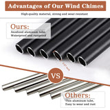 Sister Gifts, Sister Birthday Gift, 32" Sister Butterfly Wind Chimes, Sisters Gifts from Sister for Christmas Mothers Day