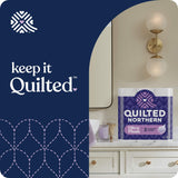 Quilted Northern Ultra Plush Toilet Paper, 24 Mega Rolls = 96 Regular Rolls, 3X Thicker*, 3 Ply Soft Toilet Tissue