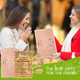 Friend Birthday Gifts for Women Friendship Best Friends Christmas Unique Gifts Ideas for BFF Bestie Soul Sister Bestie Gifts for Woman Female Bestfriend BFF Gifts Friend Forever Cutting Boards Set