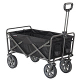 Mac Sports Collapsible Folding Outdoor Utility Wagon, Black