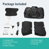 QUINEAR Leg Massager with Heat and Air Compression,Foot and Calf Massager for Circulation and Pain,Compression Boots with 3modes and 3 Intensities,Gift for Dad Mom(FSA or HSA Eligible)