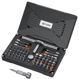 74 in 1 Magnetic Screwdriver Set, Ratchet Screwdriver, Multi Bit Screwdriver Set with Detachable Handle, RepairTool Kit for Furniture, Precision Electronics, Bicycle, DIY, Computer