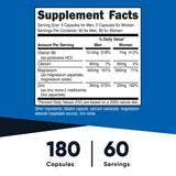 Nutricost ZMA 180 Capsules - Non-GMO and Gluten Free ZMA Supplement