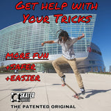 Skater Trainers get Skateboard Tricks - Coolest Stocking Stuffers for Teens Boys Gift Ideas Ages 14 and up 12-14-16 11 10 2024 Gamer Cool Wheels Tech Deck Tool Ramp Boy Teenage (4 Blk)