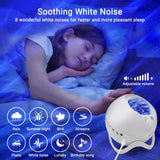 Star Projector,Northern Lights Projector,with Bluetooth Speaker,White Noise