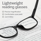 CCVOO Reading Glasses for Women/Men, Eyeglasses, Blue Light Readers for Women/Men, Computer Eye Glasses, Cheaters