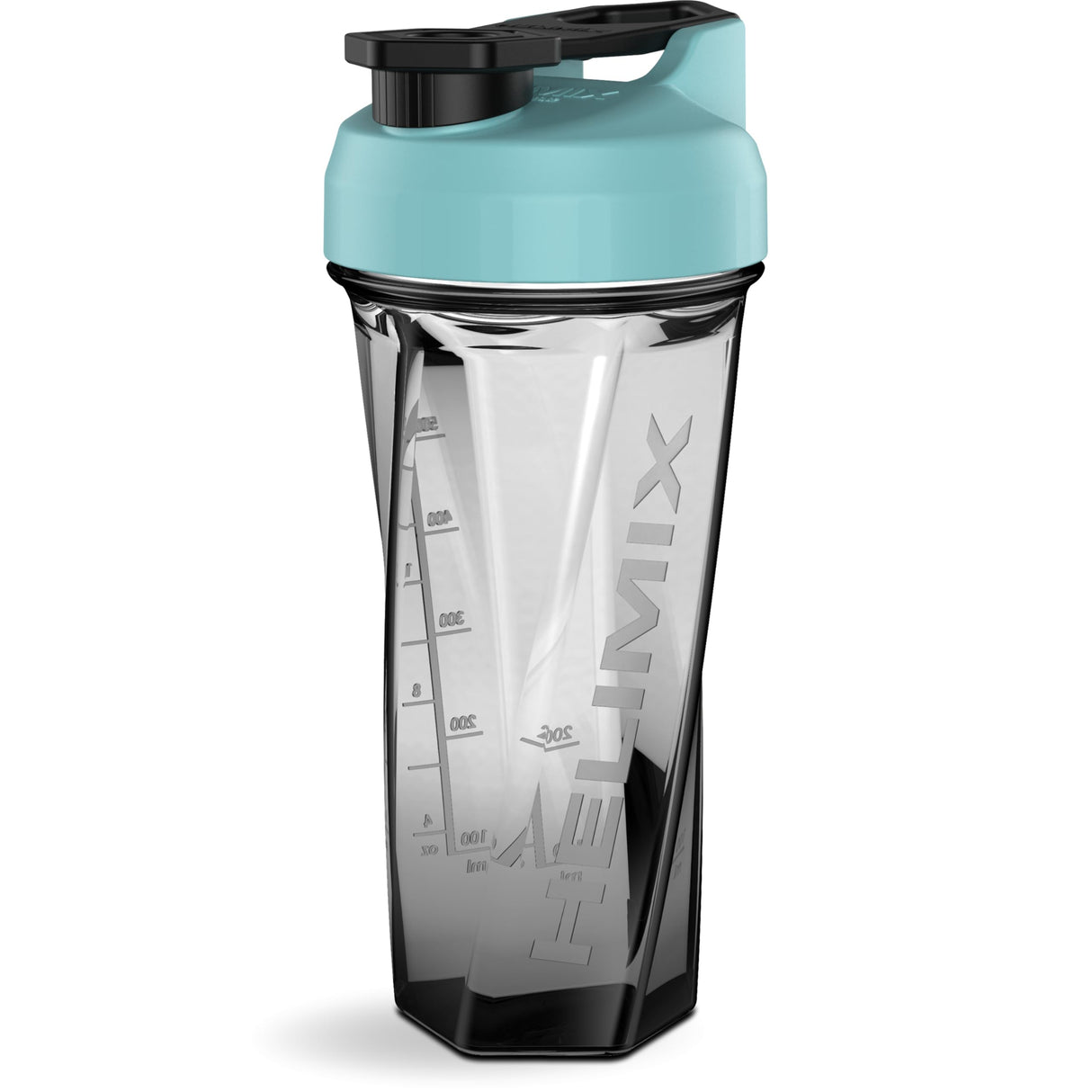 HELIMIX 2.0 Vortex Blender Shaker Bottle Holds upto 28oz | No Blending Ball or Whisk | USA Made | Portable Pre Workout Whey Protein Drink Shaker Cup | Mixes Cocktails Smoothies Shakes | Top Rack Safe