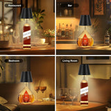 SOUDFK 2026 New Wireless Bottle Lamp,RGB LED Bottle Light with Remote(RGB Sapphire Blue, 1pc)