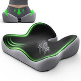 Benazcap X Large Seat Cushion for Sciatica Pain Relief, 2024 Upgraded Seat Cushions for Office Chairs, Desk Chair Cushions/Office Chair Cushion, Tailbone Pain Relief Cushion for Car/Wheelchair