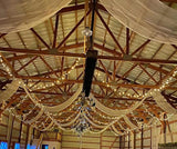 115FT 300LED Warm White Christmas String Fairy Lights Indoor/Outdoor, Waterproof with 8 Modes, Clear Wire Plug in Twinkle Light for Outside Garden Bedroom Christmas Tree Decorations