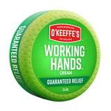 O'Keeffe's Working Hands Hand Cream for Extreme Dryness - 3.4 oz Jar (1 Pack) - Repairing Skincare for Cracked, Dry Hands