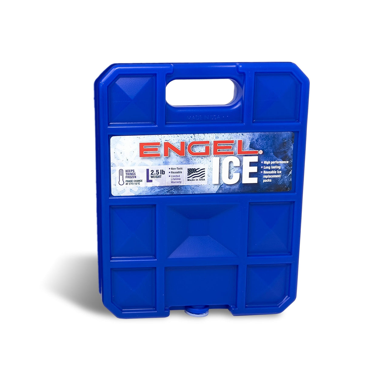 ENGEL 5°F (-15°C) Freezer Packs - Made in The USA - Ice Packs for Boating, Fishing, Camping & Food Storage. The Perfect Non-Toxic Safe Replacement for Regular Ice or Dry Ice.