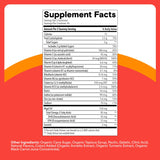 SmartyPants Kids Multivitamin Gummies - Improved Formula: Omega 3 (DHA/EPA), Vitamins D3, C, B12, B6, Vitamin A, K & Zinc, Gluten Free, Three Fruit Flavors, 60 Count (30 Day Supply)