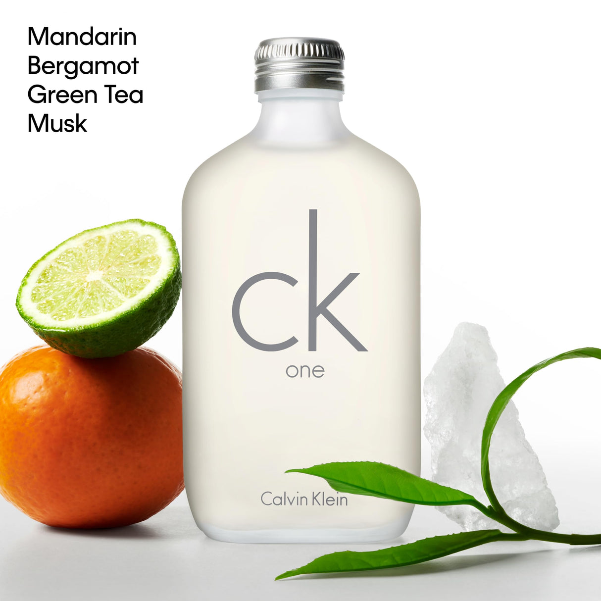 Calvin Klein CK One Eau de Toilette – Citrus Unisex Fragrance – With Notes of Green Tea, Bergamot, Cardamom, Violet & Amber – Luxury Unisex Perfumes – Long Lasting Fragrance
