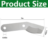Adnee 2 Pcs SK5 Steel Lopper Replacement Blade-Bypass Lopper Blades for Tree Trimming-Replacement Blade Garden Tools Fit for PowerGear2