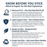 Kinesiology Tape for Knees, 10 Pcs Precut Kinesiology Tape for Knee Pain Relief & Support, Waterproof & Elastic Athletic Tape for Knee Stability, Breathable & Comfortable Knee Tape, Patent Pending