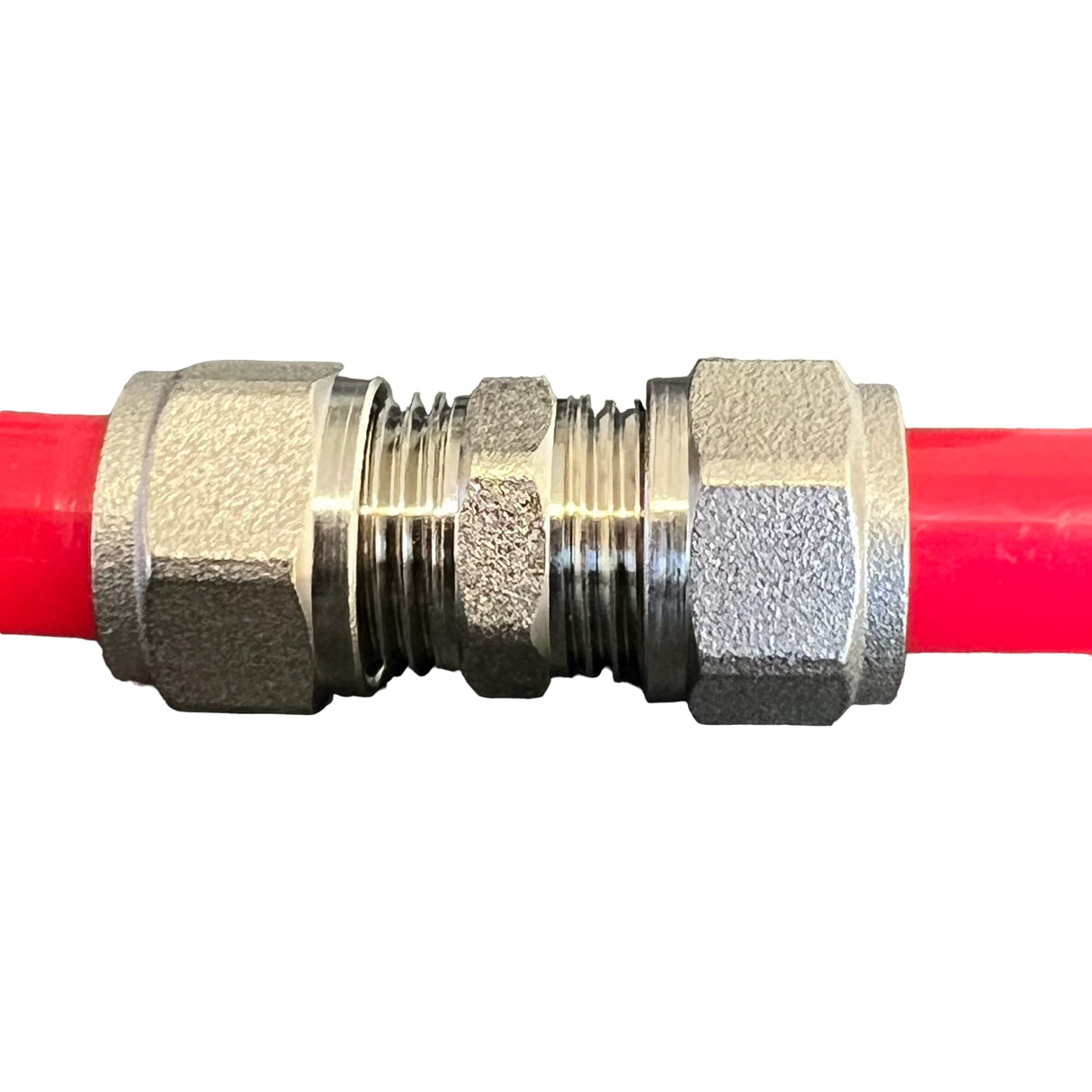 Kudos-Trading - Repair Coupling for Water Underfloor Heating Pipe 12mm Pipe Fixing Connector Repairing Pert-Al Pert and Pex 12mm x 1.6mm to 12mm x 1.6mm