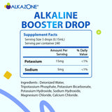 ALKAZONE Make Your Own Alkaline Water - Alkaline Booster Drop 1.25 oz (2 Packs)