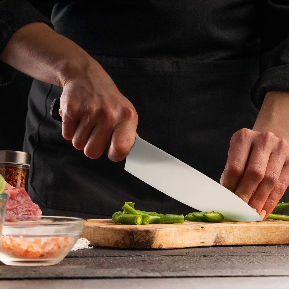 imarku Japanese Chef Knife-Sharp Kitchen Knife 8 Inch, Gift for Mom & Dad
