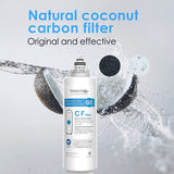 Waterdrop G3-N1CF Filter, Replacement for Waterdrop G3-W & G3P600 & G3P800 Reverse Osmosis System, 6-month Lifetime