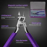 RUITOOL Model Nippers,Gundam Model Tools for Beginners to Repair and Fix Plastic Models, Ultra-thin Single-edged Non-slip Grip,4.7 Inch Sharp Cutters for Gunpla Model Building