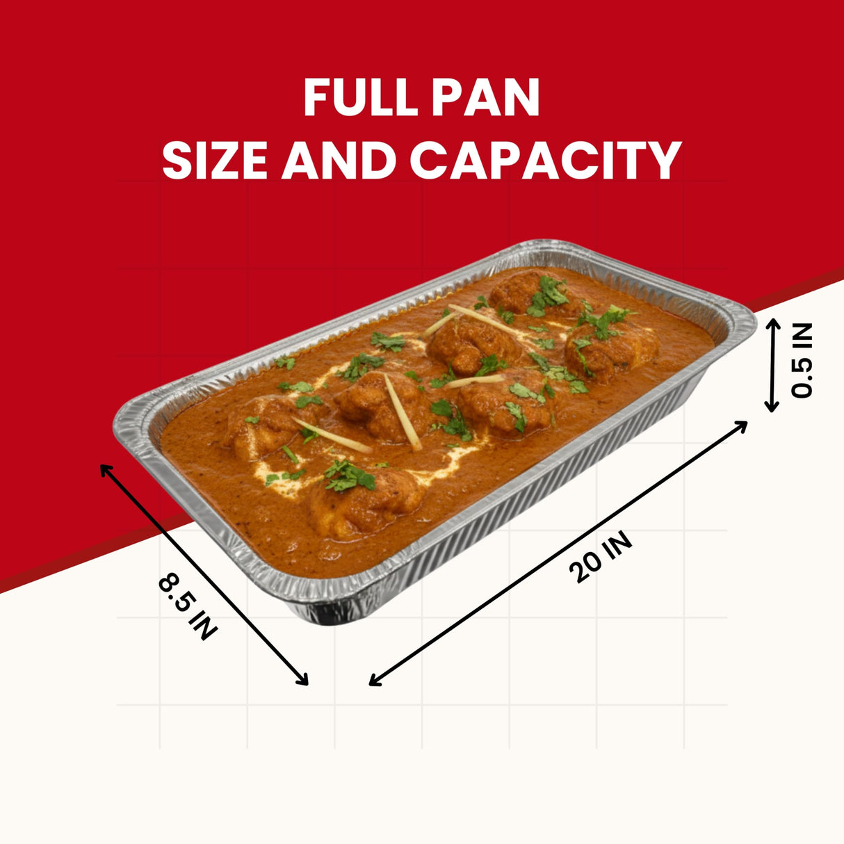 Flameless Food Warming Pads (6 Pack) - Food Warmers for Parties Buffet Disposable - Party Buffet Servers and Warmers for Full Size Pans - Heating Pads for Chafing Dish- Must-Have Catering Supplies